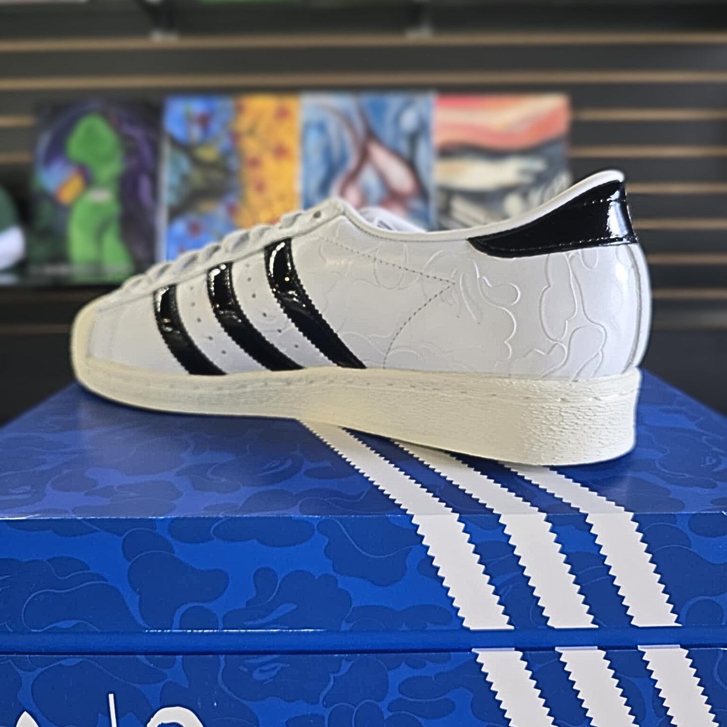 BAPE x Superstar Vintage 'White Black'
