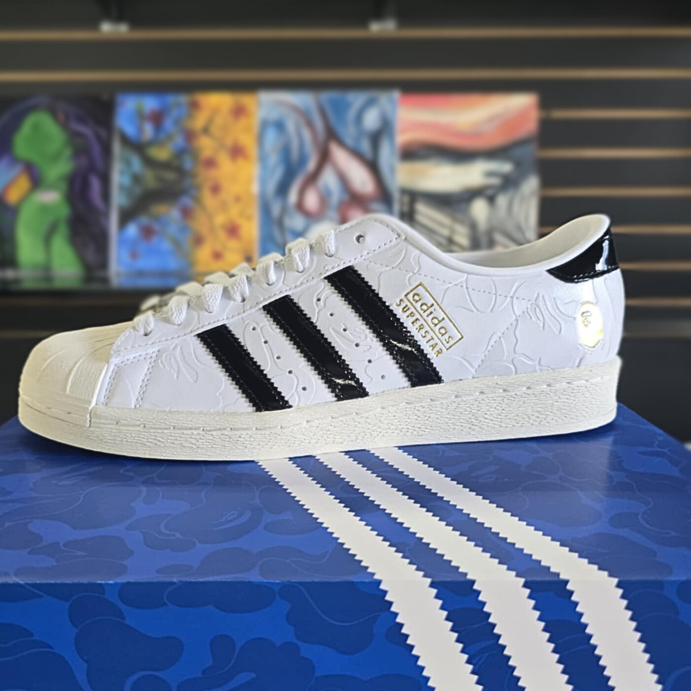 BAPE x Superstar Vintage 'White Black'