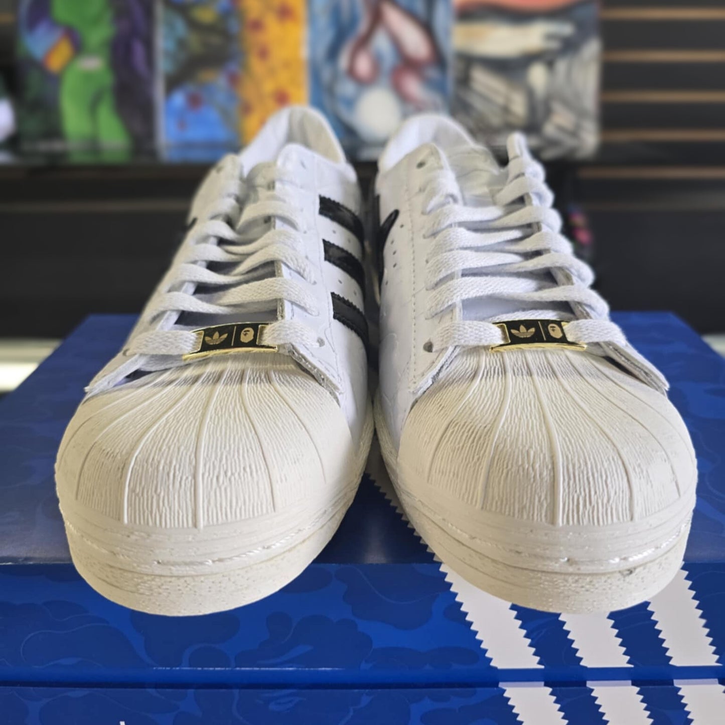 BAPE x Superstar Vintage 'White Black'