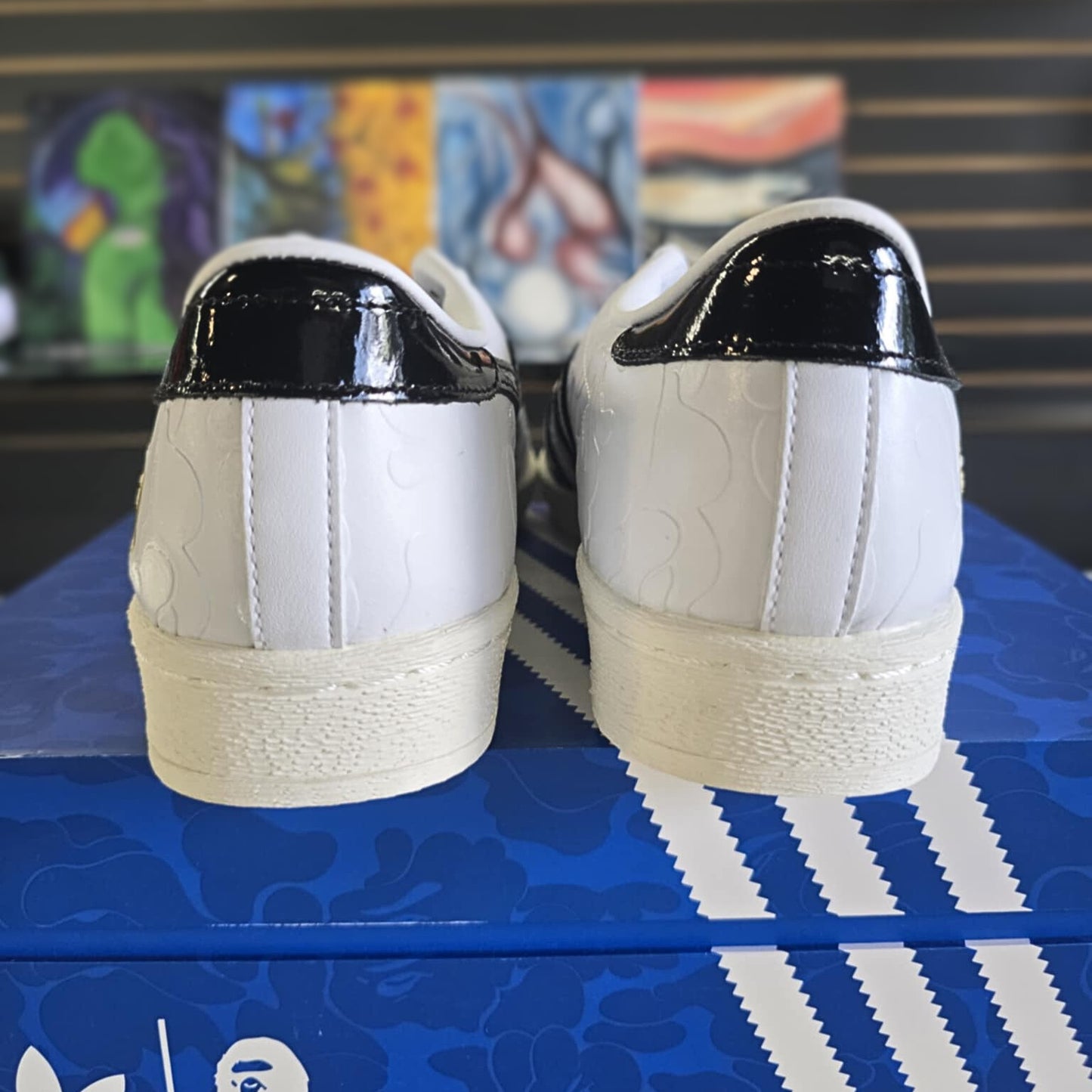 BAPE x Superstar Vintage 'White Black'